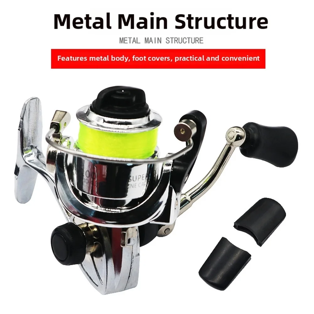 Reel Handle - 100 Metal Reel 2+1BB 4.3:1 Gear