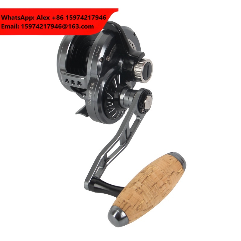 Metal Slow Fishing Reel Handle - Reel Drag Knob recension och pris