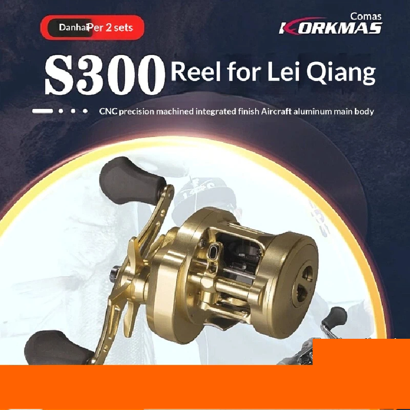 Korkmas S300 Full Metal Drum F - Trolling Reel recension och pris