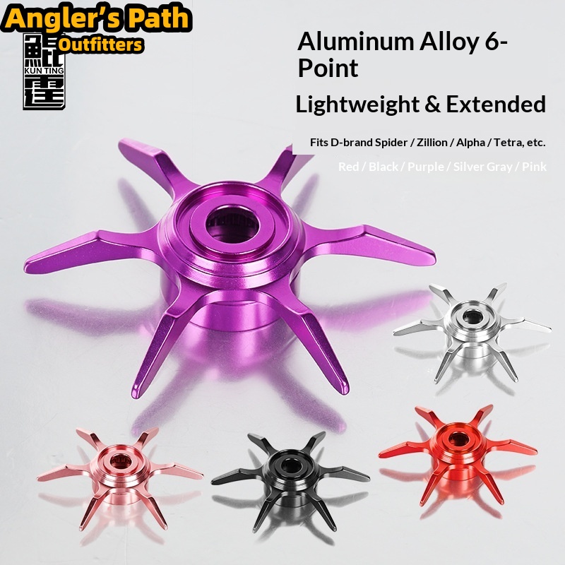 Six Star Drag Knob Enlarged Al - Reel Drag Knob recension och pris