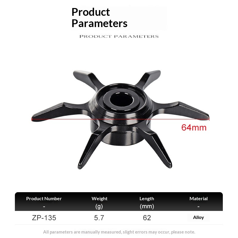 Six Star Drag Knob Enlarged Al - Reel Drag Knob recension och pris