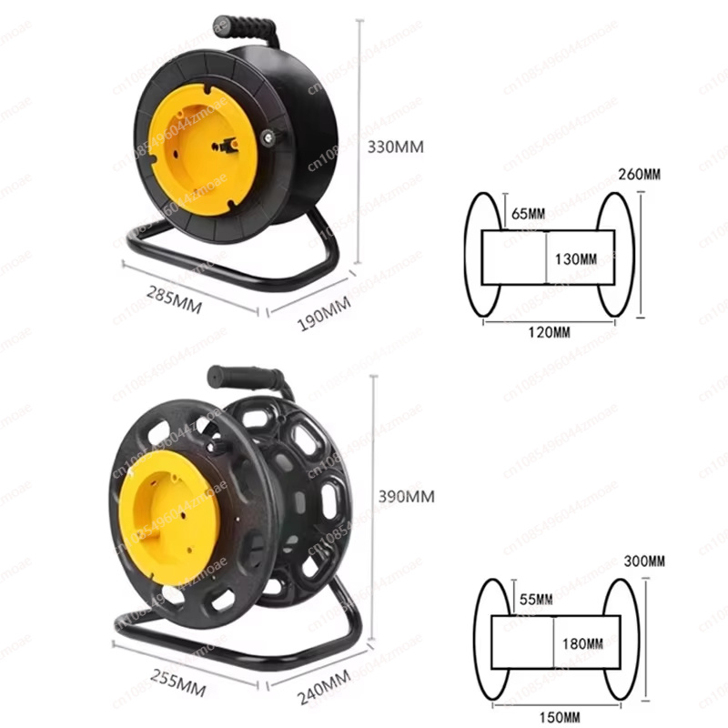 Plastic Fiber Optic Cable Reel - Reel Handle recension och pris
