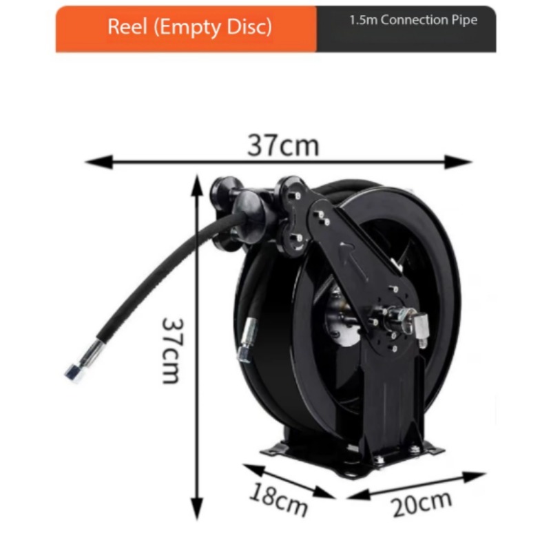 Empty Hose Reel with 1.5m High - Reel Oil recension och pris