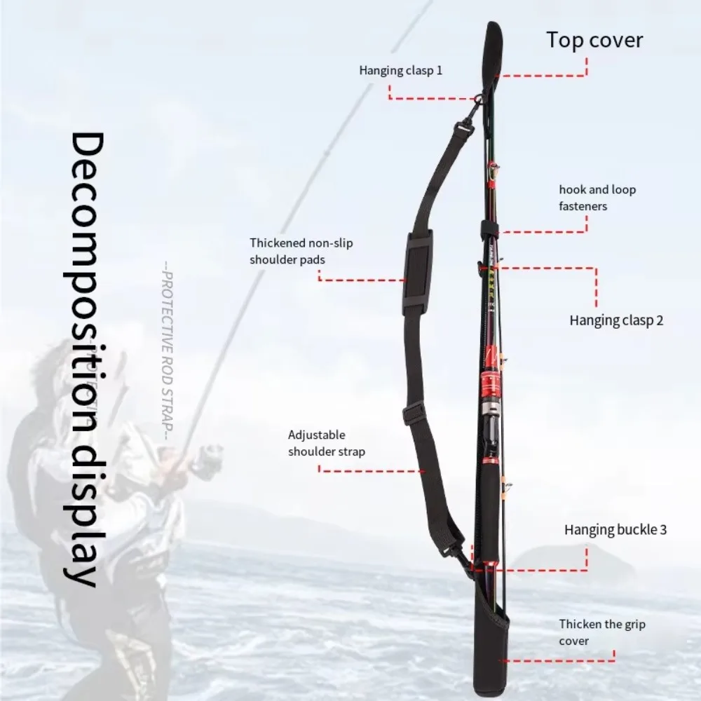 Adjustable Fishing Rod Storage - Reel Bag recension och pris